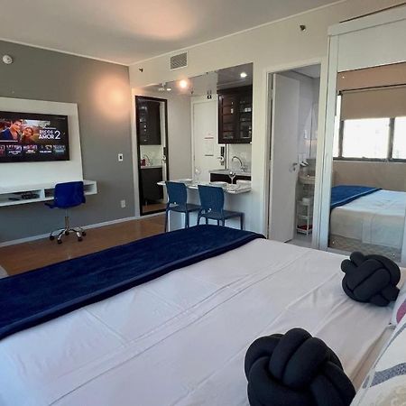 Flat Av. Ibirapuera 2534 C/ Estacionamento Uh1301 Hotel São Paulo Kültér fotó