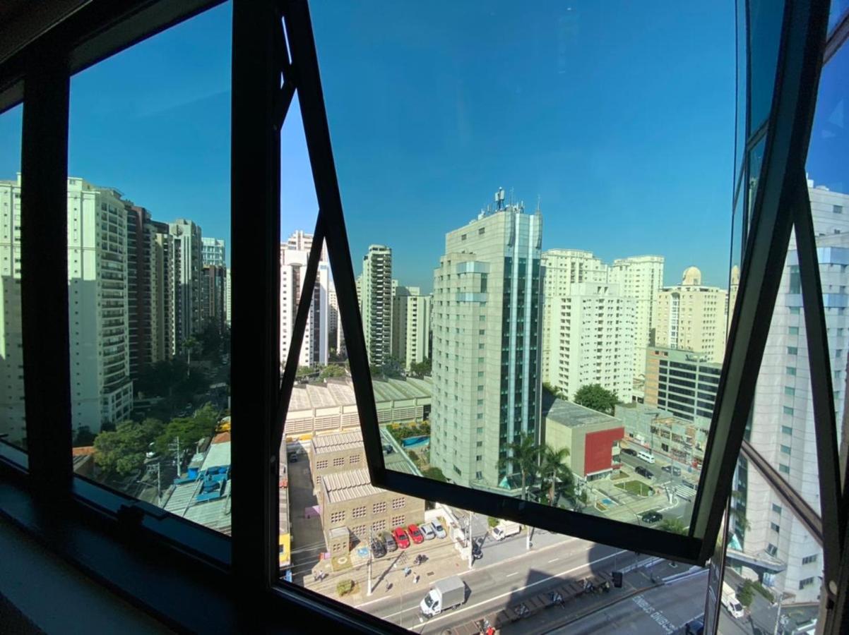 Flat Av. Ibirapuera 2534 C/ Estacionamento Uh1301 Hotel São Paulo Kültér fotó