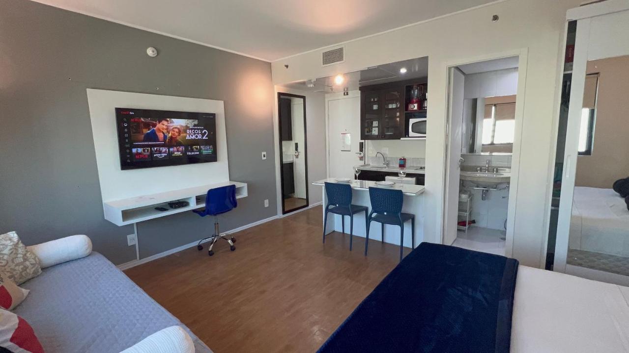 Flat Av. Ibirapuera 2534 C/ Estacionamento Uh1301 Hotel São Paulo Kültér fotó