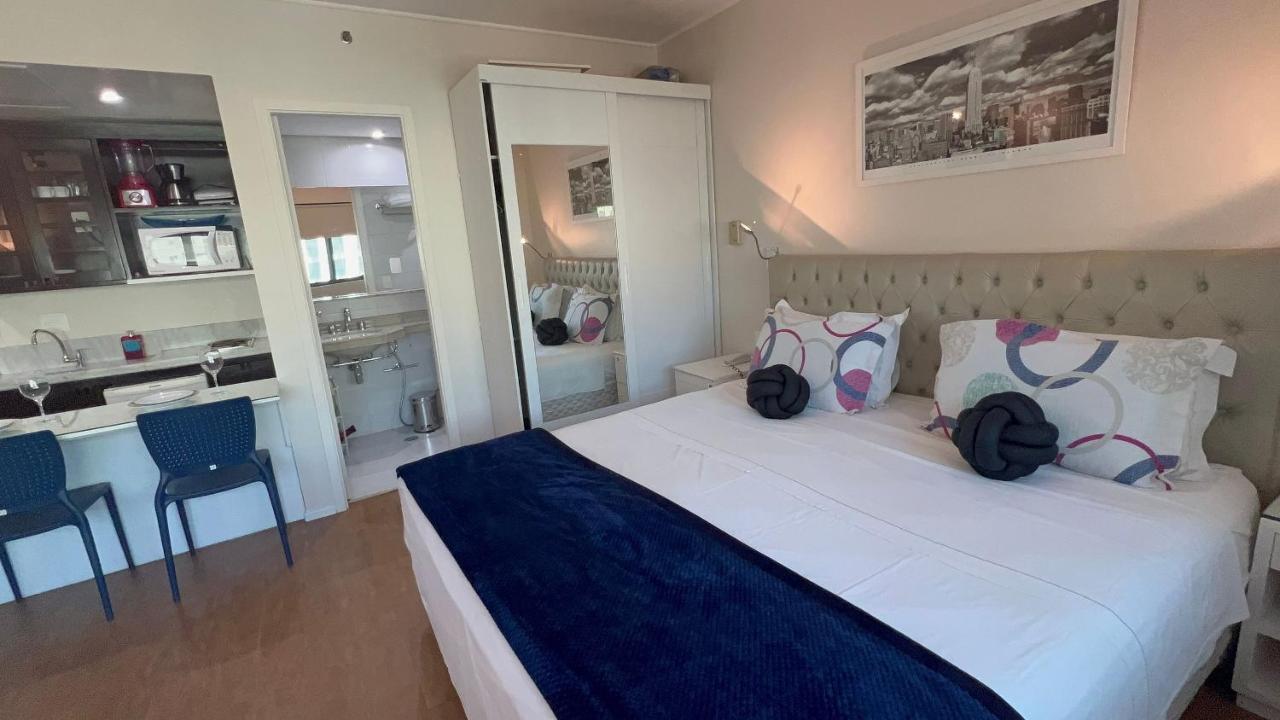 Flat Av. Ibirapuera 2534 C/ Estacionamento Uh1301 Hotel São Paulo Kültér fotó